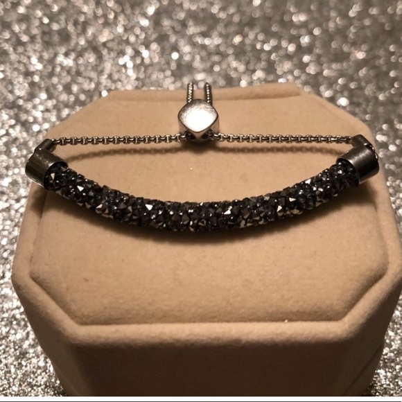 Swarovski Bolo Bracelet in Black - Picture 3 of 3